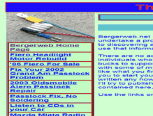 Tablet Screenshot of bergerweb.net